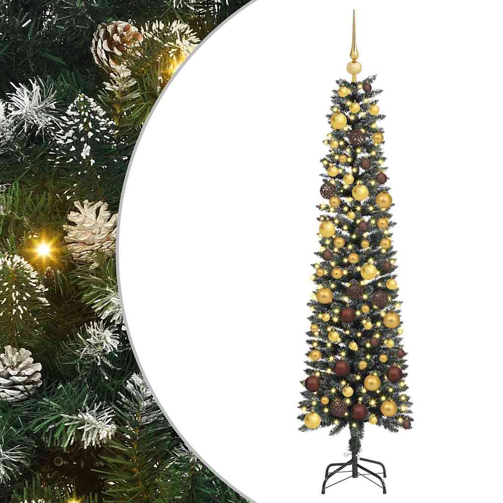 Artificial Christmas Tree with Stand Green 50.5 x 50.5 x 180 cm