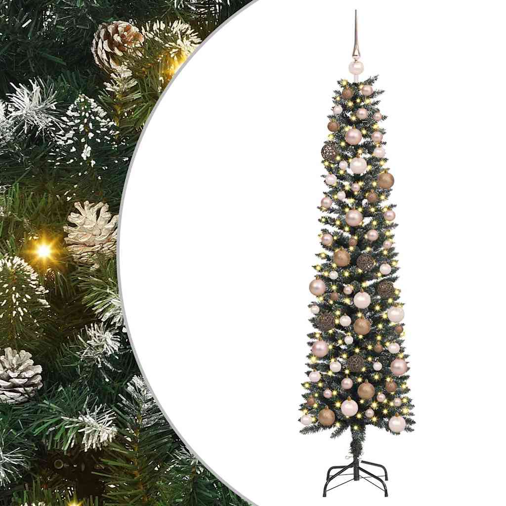 Artificial Christmas Tree with Stand Green 50.5 x 50.5 x 180 cm