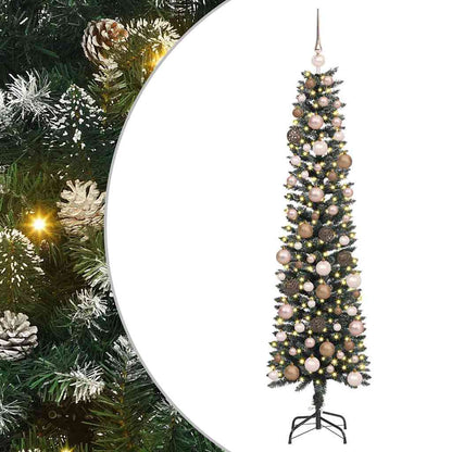 Artificial Christmas Tree with Stand Green 50.5 x 50.5 x 180 cm