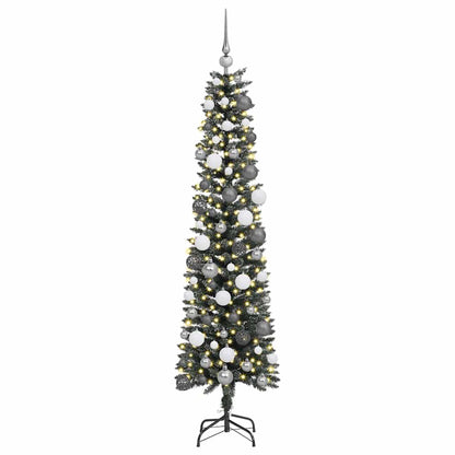 Artificial Christmas Tree with 300 LEDs Green 70.87 in