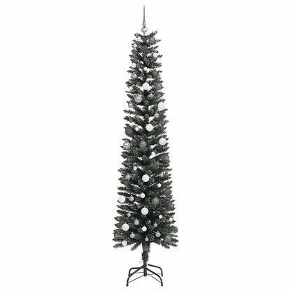 Artificial Christmas Tree with 300 LEDs Green 94.49 in