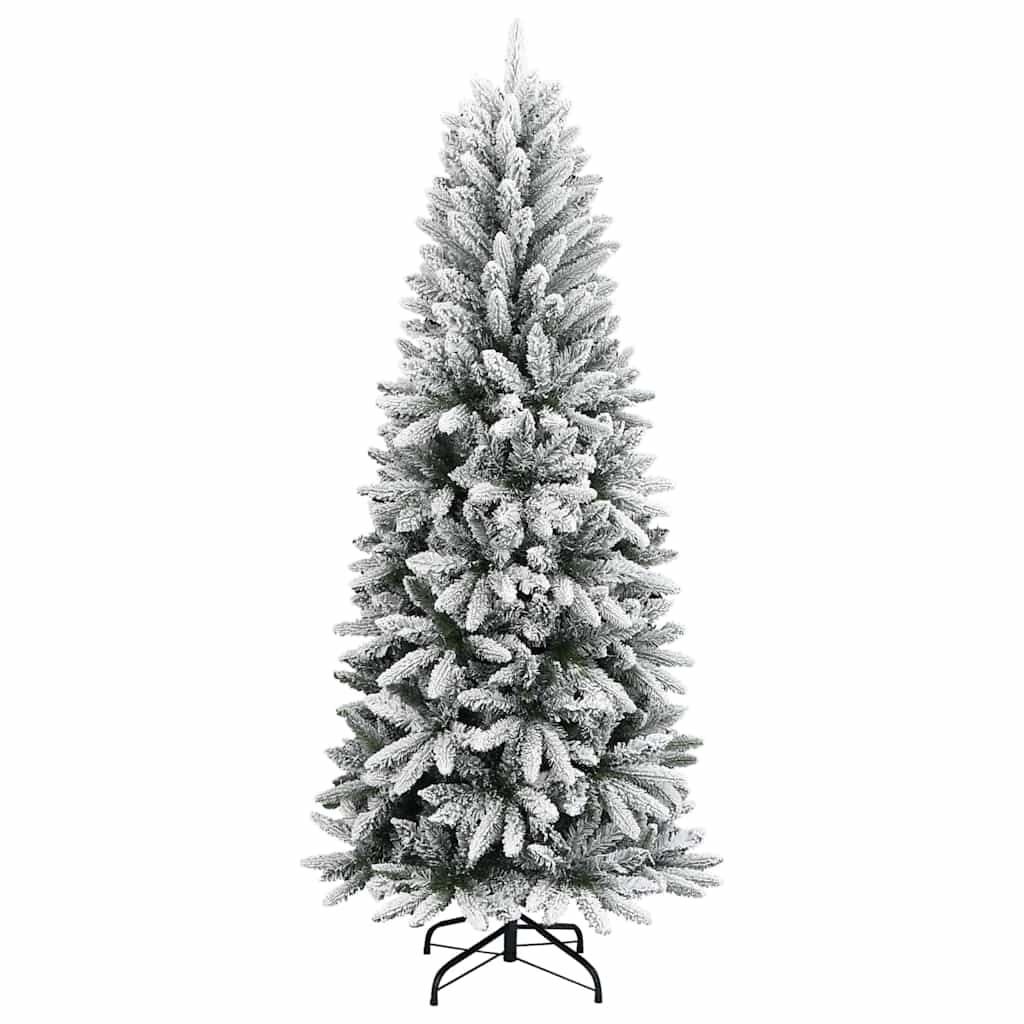 Artificial Christmas Tree with 150 LEDs White 47.24 in