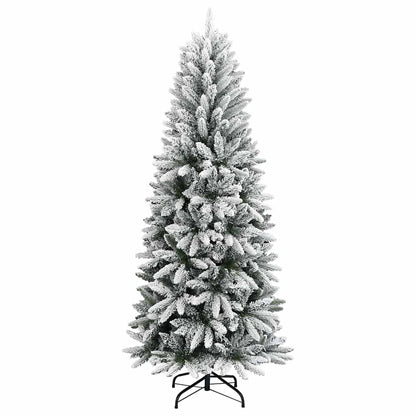 Artificial Christmas Tree with 300 LEDs White 94.49 in