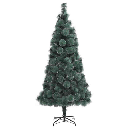 Artificial Pre-lit Christmas Tree with Ball Set Green 59.1" PET