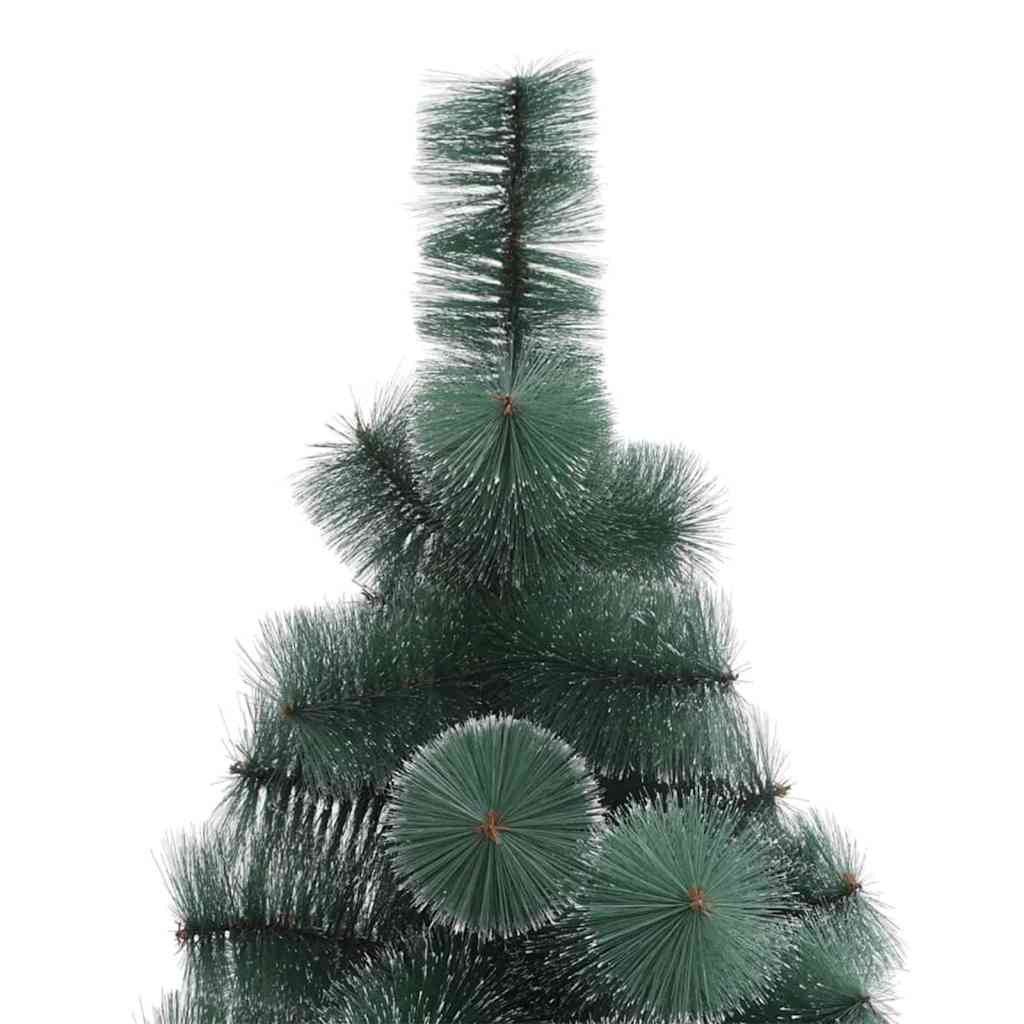Artificial Pre-lit Christmas Tree with 300 LEDs Green 70.9" PET