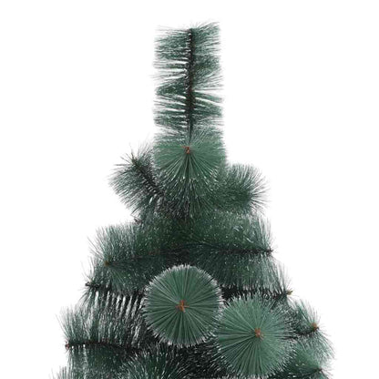 Artificial Pre-lit Christmas Tree with 300 LEDs Green 70.9" PET