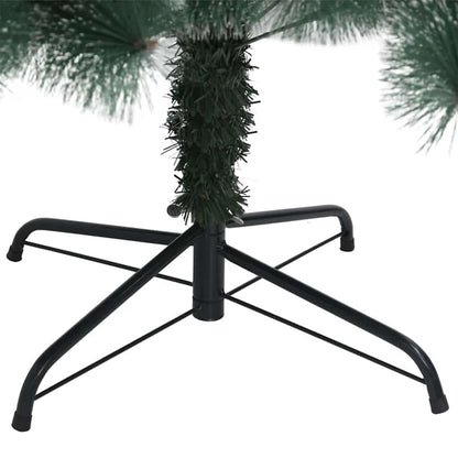 Artificial Pre-lit Christmas Tree with 300 LEDs Green 70.9" PET