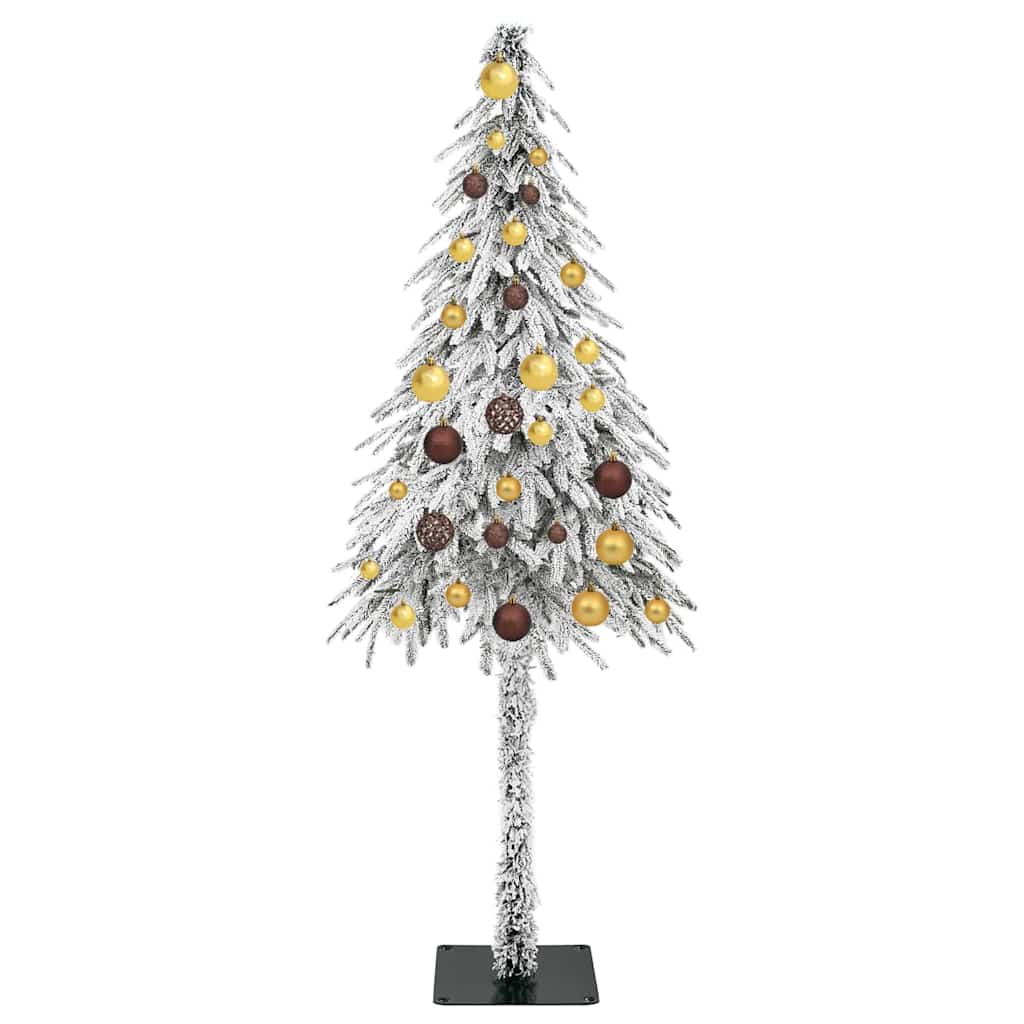 Christmas Tree with 150 LEDs White 59.1" PE and Steel