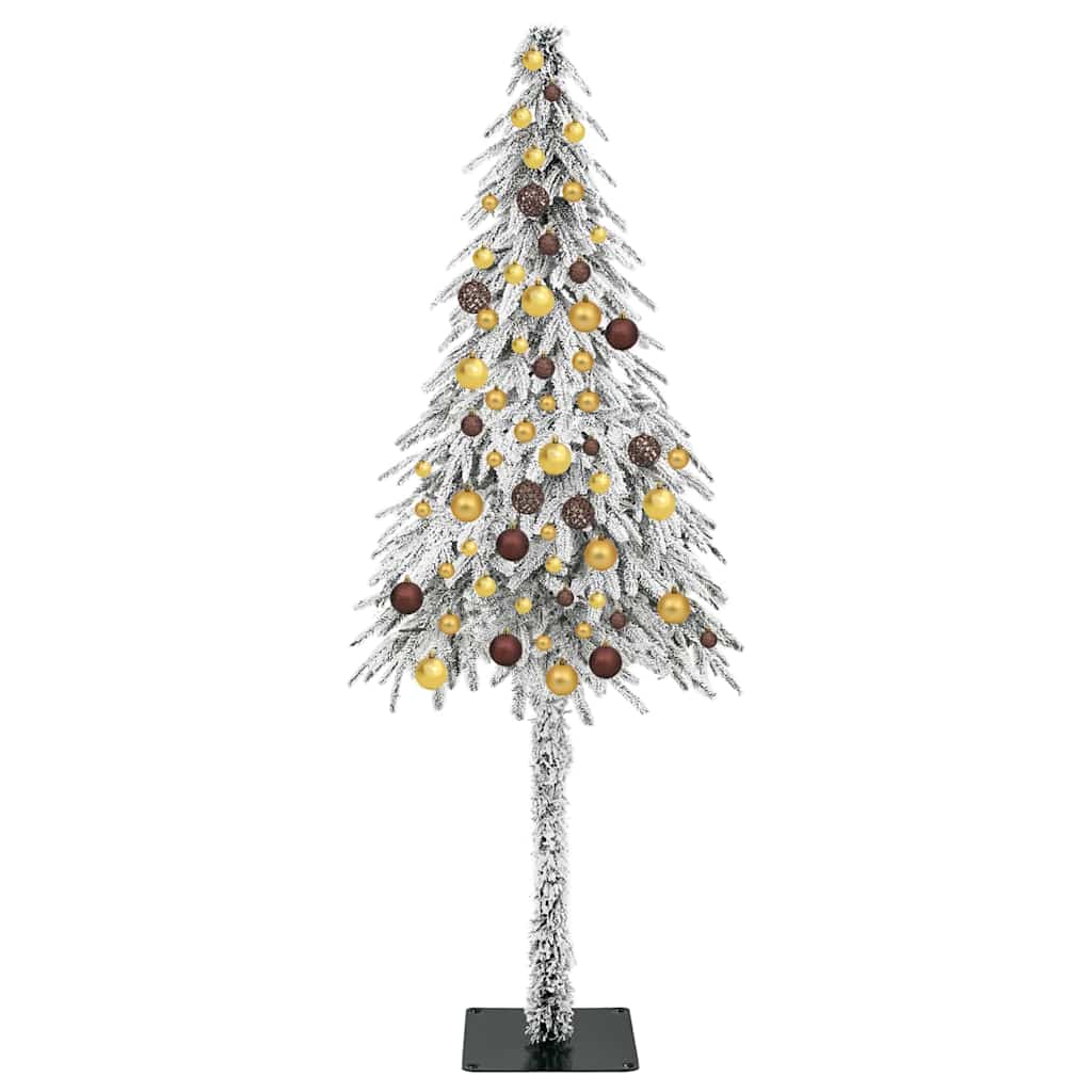 Christmas Tree with 300 LEDs White 70.9" PE and Steel