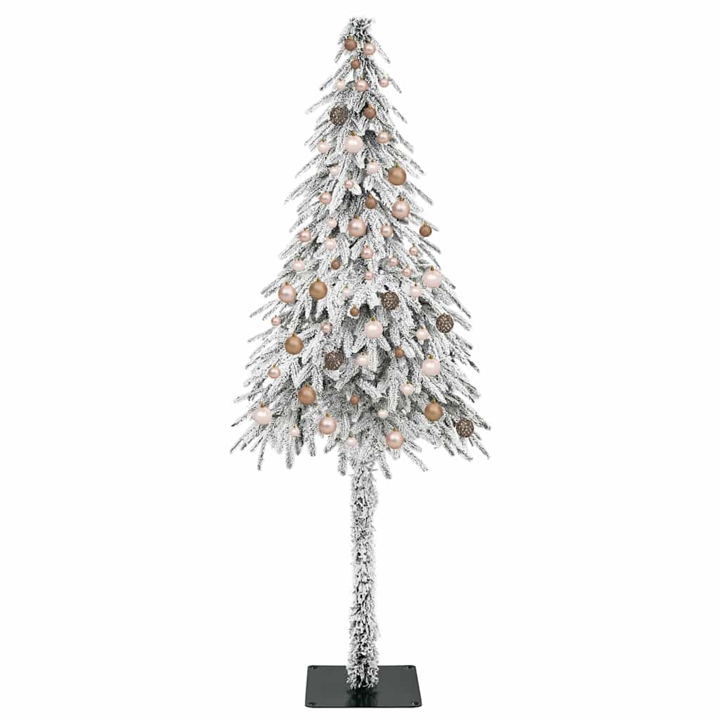 Christmas Tree with 300 LEDs White 82.7" PE and Steel