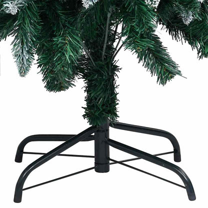 Artificial Christmas Tree Green 70.9" PVC and Steel and Plastic