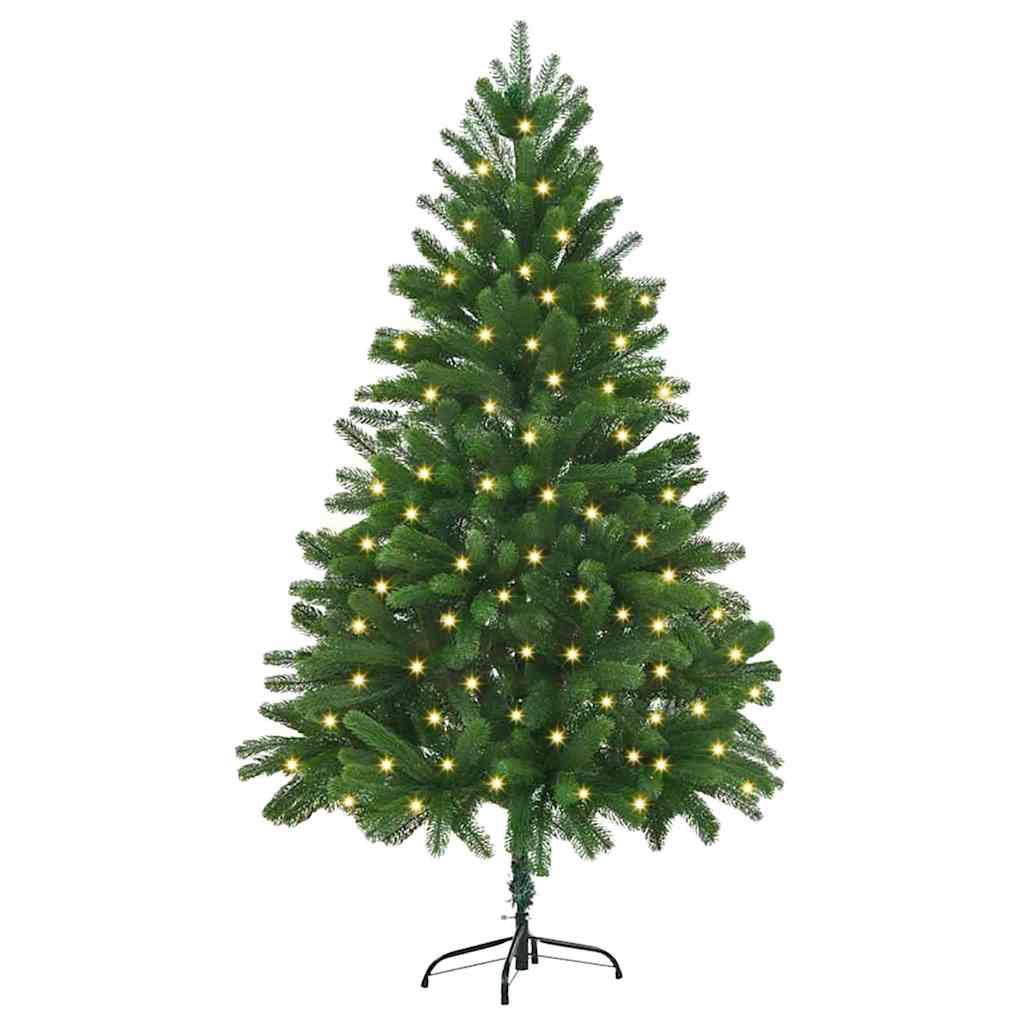 Christmas Tree with 300 LEDs with Stand Green 70.9" PE