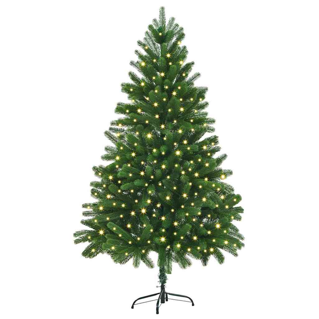 Christmas Tree with 300 LEDs with Stand Green 70.9" PE
