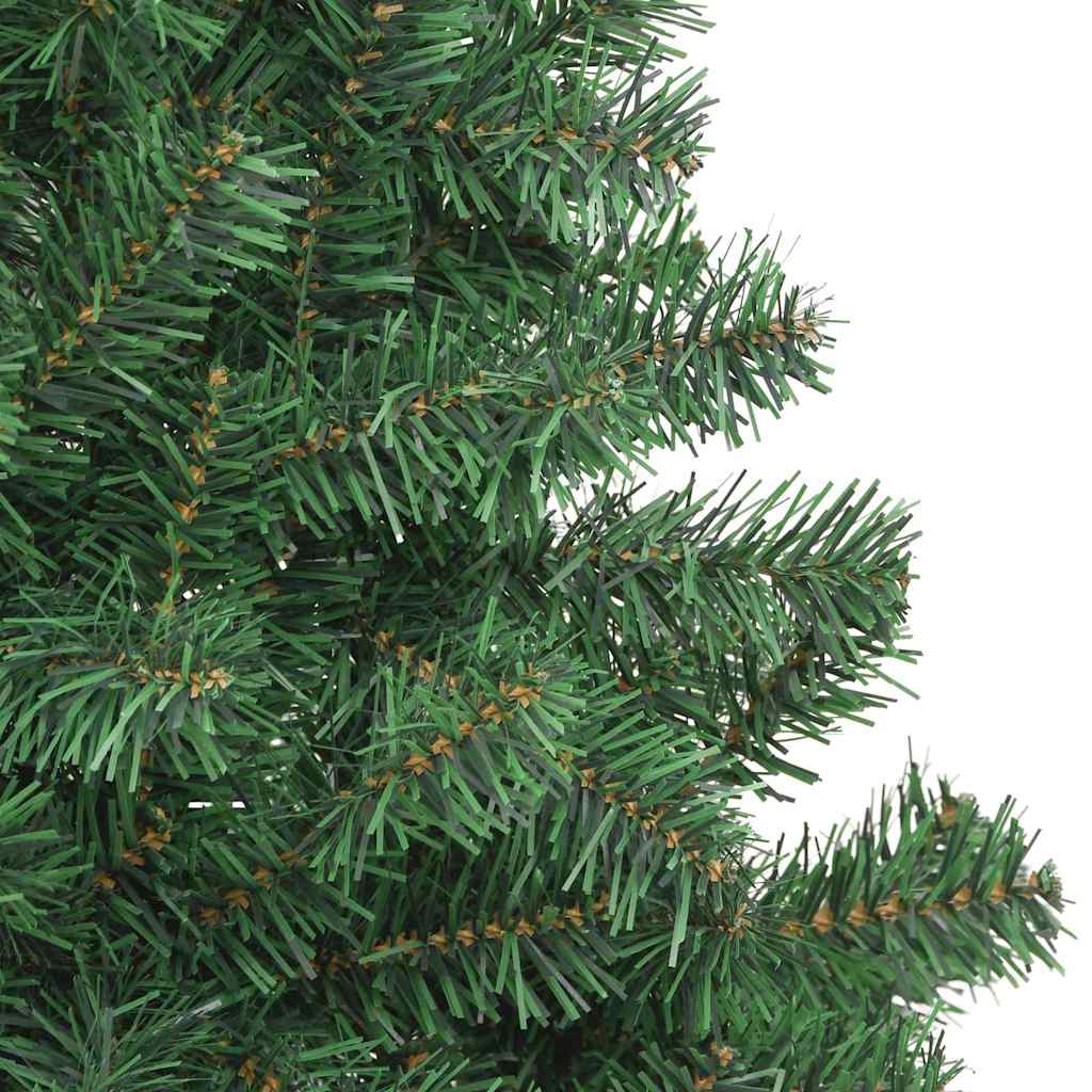 Christmas Tree with 300 LEDs with Stand Green 70.9" PVC