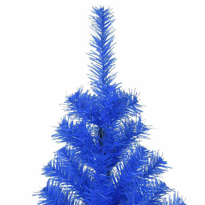 Christmas Tree with 300 LEDs with Stand Blue 70.9" PVC