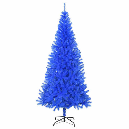 Christmas Tree with 300 LEDs with Stand Blue 70.9" PVC