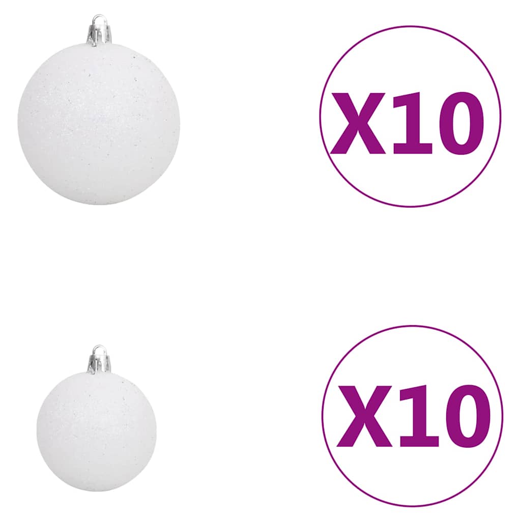 Christmas Tree with 300 LEDs with Stand Blue 70.9" PVC