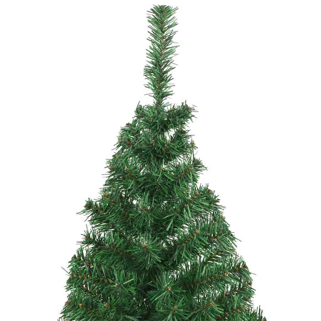 Artificial Christmas Tree Green 70.9" PVC and Steel and Plastic