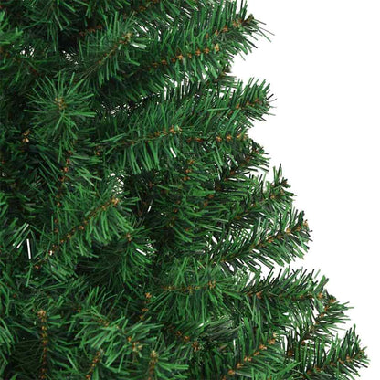 Artificial Christmas Tree Green 70.9" PVC and Steel and Plastic