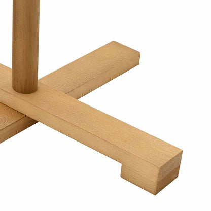 Wooden Christmas Tree with Stand Brown 49.2" bamboo