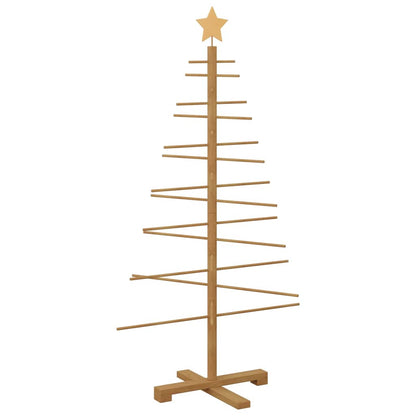 Wooden Christmas Tree with Stand Brown 49.2" bamboo