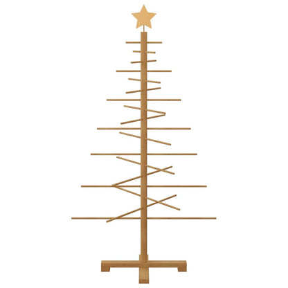 Wooden Christmas Tree with Stand Brown 49.2" bamboo