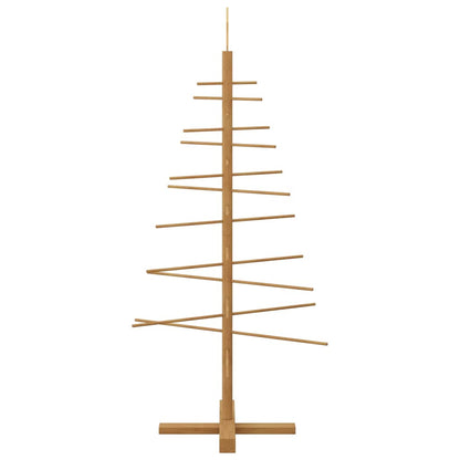 Wooden Christmas Tree with Stand Brown 49.2" bamboo