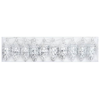 Christmas Tree Decoration 40 pcs Silver