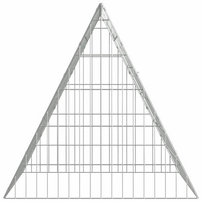 Rabbit Cage Silver 43.31 x 21.65 x 21.65 in Galvanised Steel