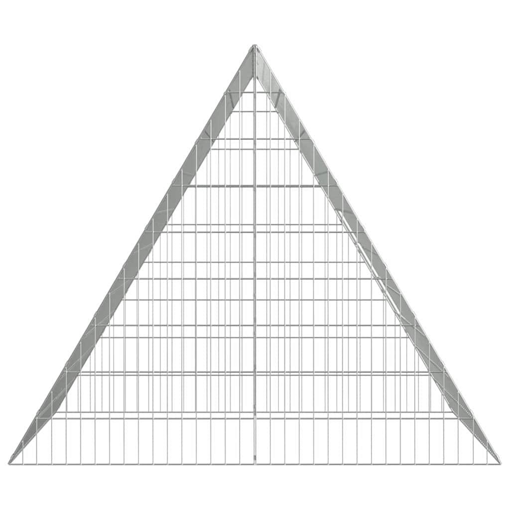 Rabbit Cage Silver 43.31 x 39.37 x 33.46 in Galvanised Steel