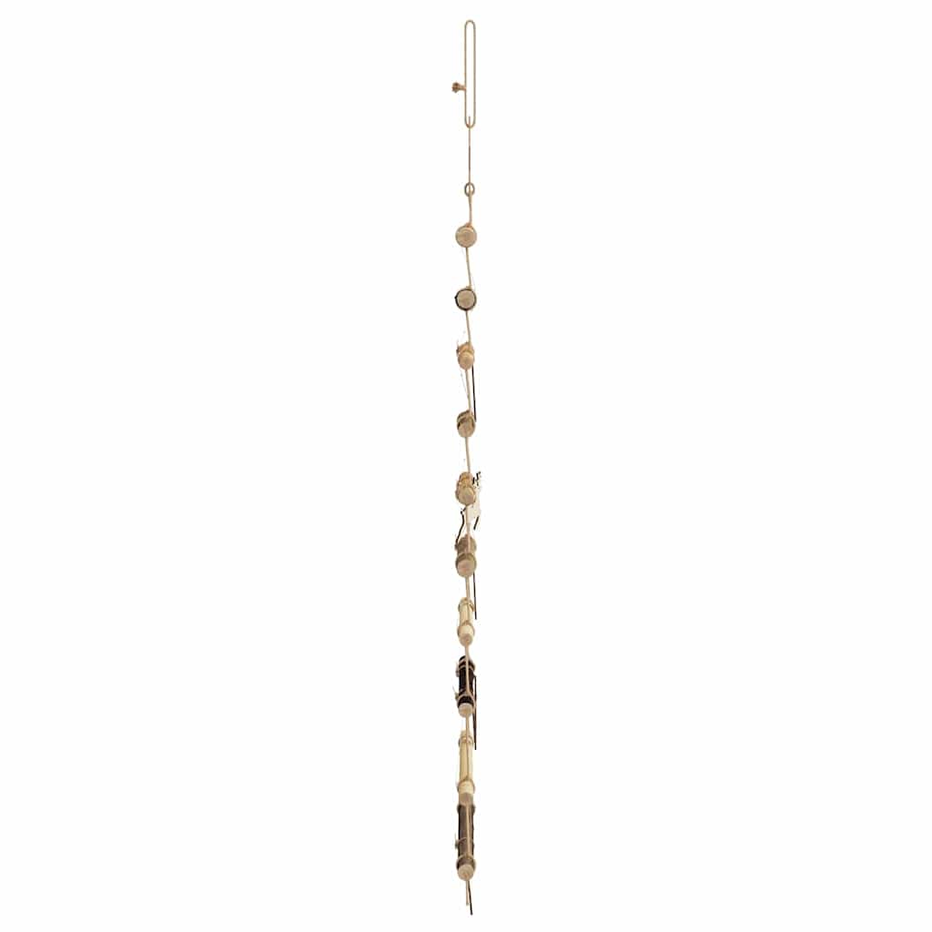 Christmas Tree with 30 LEDs Natural 35.4" Solid Ash wood