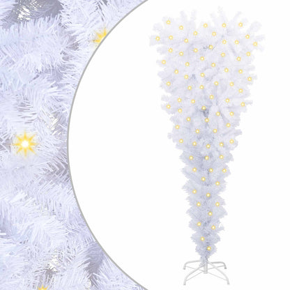 Artificial Christmas Tree White 47.24 in PVC and Steel