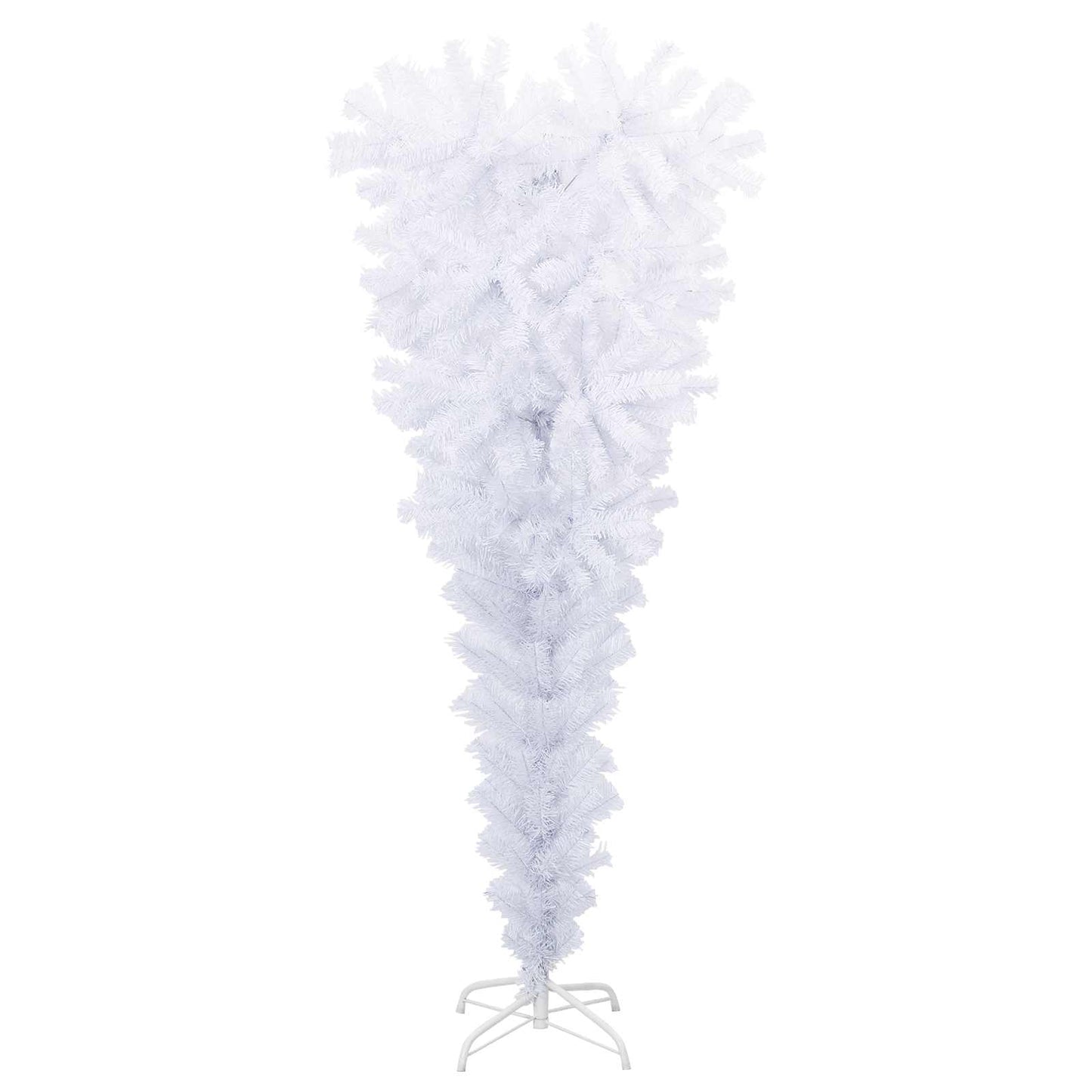 Artificial Christmas Tree White 47.24 in PVC and Steel
