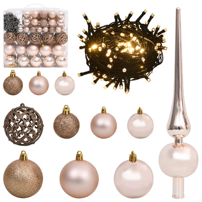 Artificial Christmas Tree White 70.87 in PVC and Steel