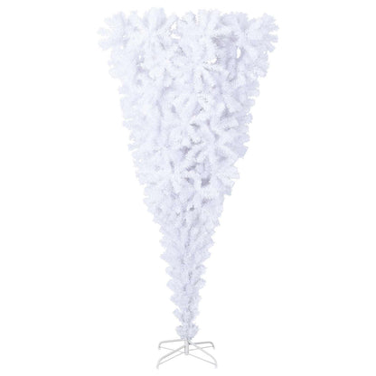 Artificial Christmas Tree White 70.87 in PVC and Steel